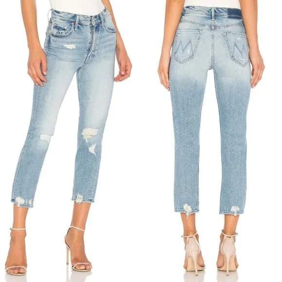 MOTHER Denim - MOTHER Superior The Tomcat Distressed Jeans in The Confession